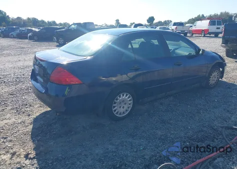 2007 Honda Accord 2.4 Vp из США, поврежденный, VIN 1HGCM56137A021820